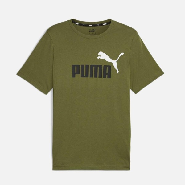 Puma T-shirt Ess 2 Logo Olive