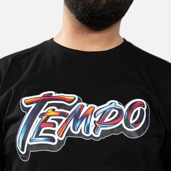 Tempo T-shirt Mc Tempo O S Noir