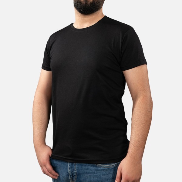 Tempo T-shirt Basique Noir