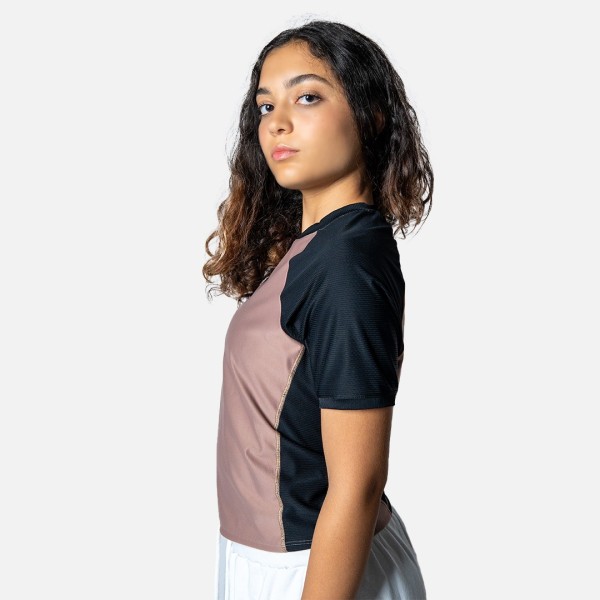 Tempo T-shirt Marron