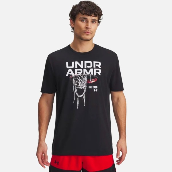 Under Armour T-shirt M 60/40S Hoops Net