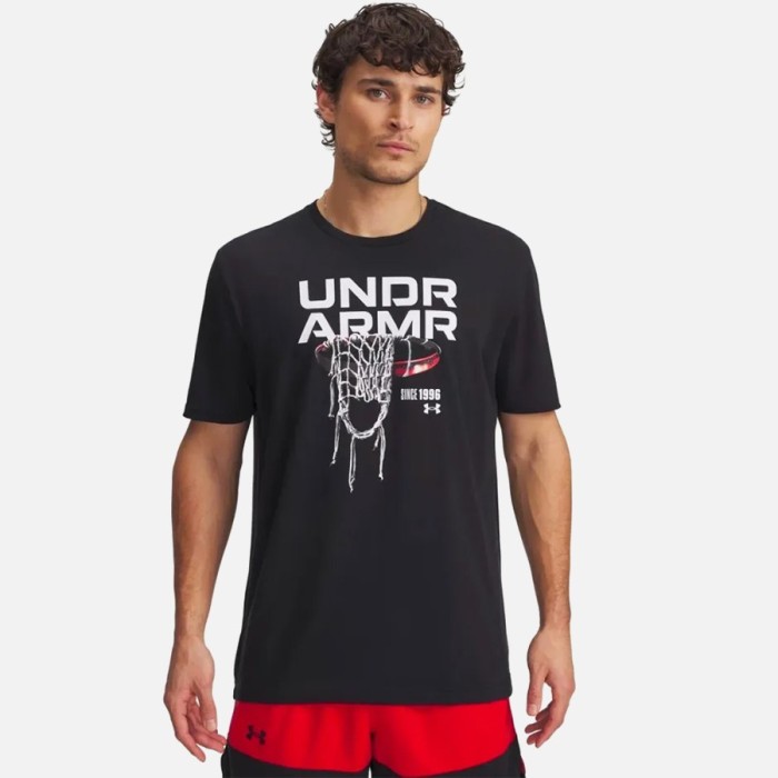 Under Armour T-shirt M 60/40S Hoops Net