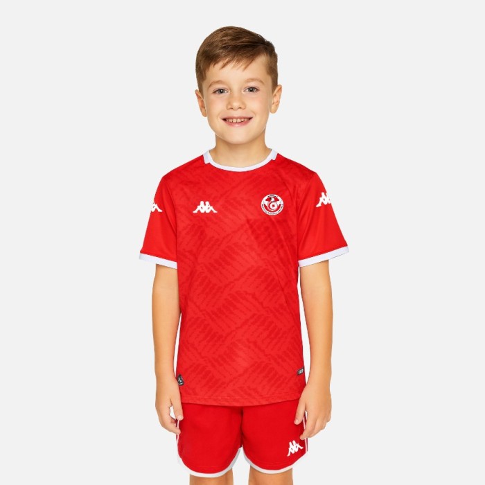 T-shirt Football| Enfant| Kappa Coupe d'afrique Maroc 2026