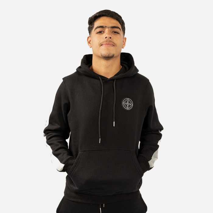 Tempo Sweat à Capuche Noir